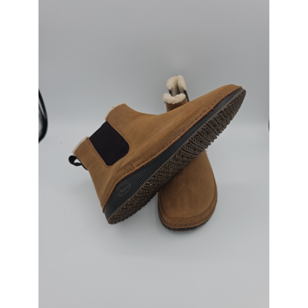 Chaco Paonia Chelsea Fluff Sz 7 M EU 38 Women's WP Boots Winter Desert JCH109616